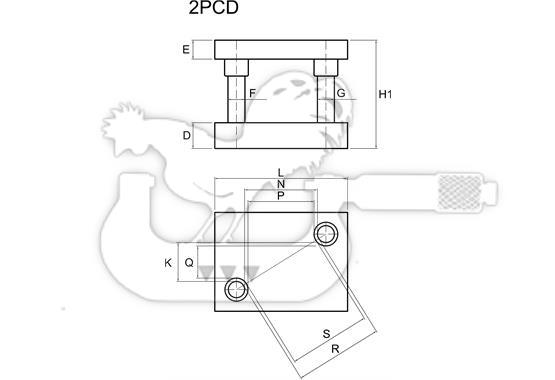 2PCD 2 colonne in diagonale 