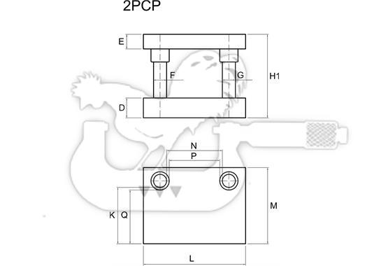 2PCP 2 colonne posteriori 